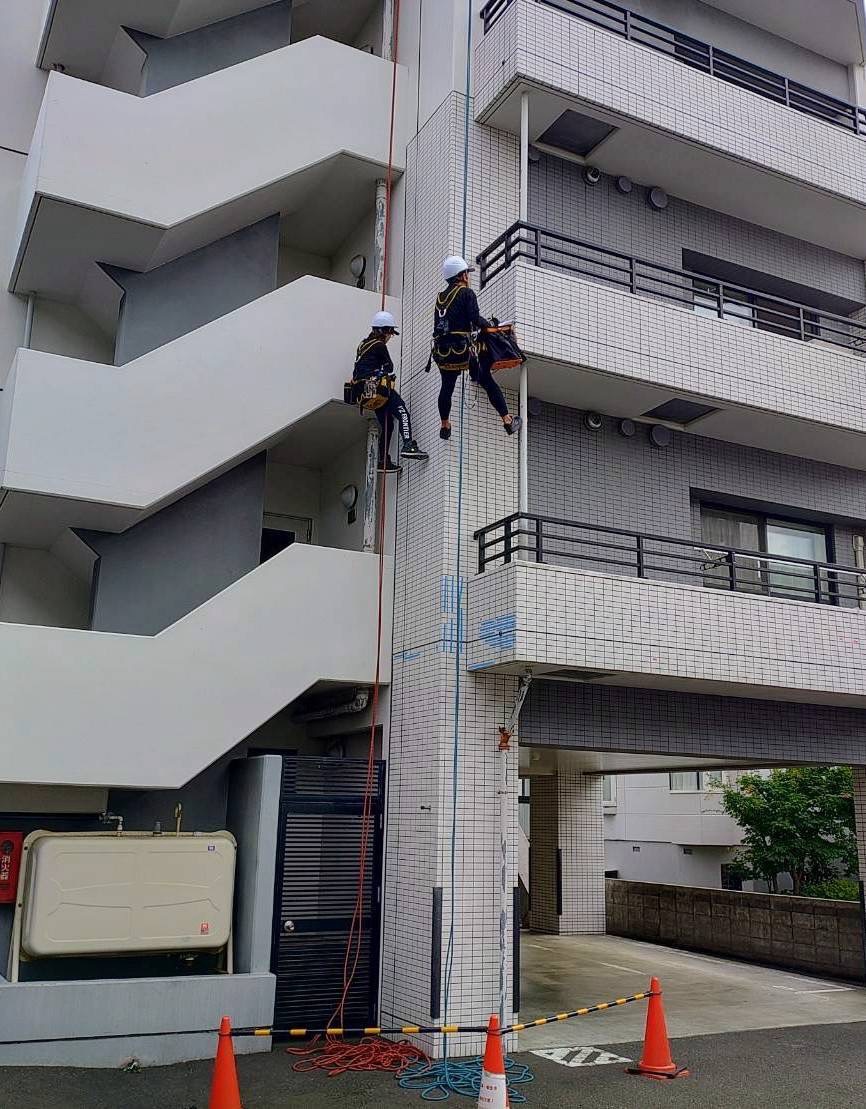 ロープアクセス作業
